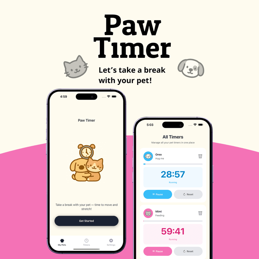 Paw-timer app : From Routine to Bonding